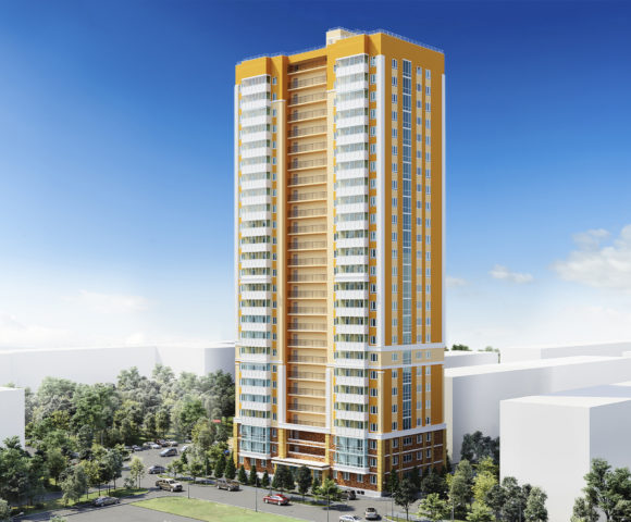 Жилой комплекс "Дом на Лежена", город Новосибирск, Дзержинский район, улица Адриена Лежена 26/2(стр)